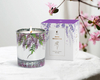 8090 Thick Bottom Wisteria Flower Electroplating Decal Craft Scented Candle