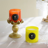 Round 100100 High Quality Magnetic Powder 4 Color Cup Scented Candle